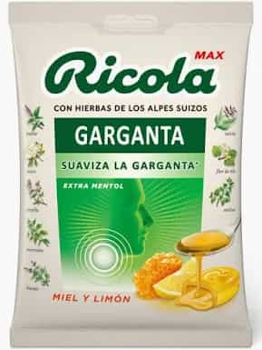 Imagen de Ricola Max Caramelos Bolsa 70 Gr Sabor Miel Y Limón