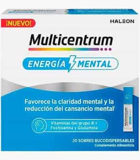 Imagen de Multicentrum Energía Mental 20 Sobres