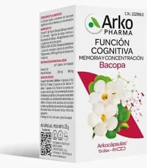 Imagen de Arkocapsulas Bacopa 45 Cápsulas