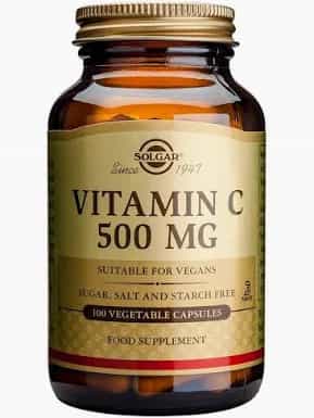 Imagen de Vitamina C 500 Mg 100 Cápsulas Solgar