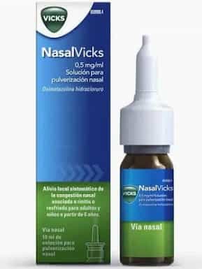 Imagen de Vicks Sinexsensi 0,5mg/ml Solucion Para Pulverizacion Nasal 15 Ml