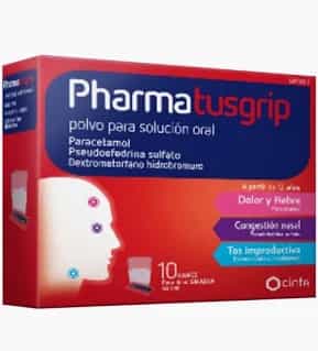 Imagen de Pharmatusgrip 500/30/15 Mg 10 Sobres
