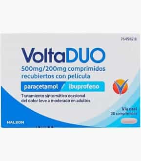 Imagen de Voltaduo 500/200 Mg 20 Comprimidos