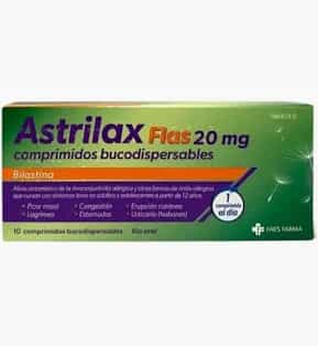Imagen de Astrilax Flas 20 Mg 10 Comprimidos