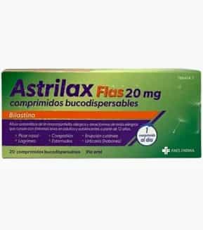 Imagen de Astrilax Flas 20 Mg 20 Comprimidos