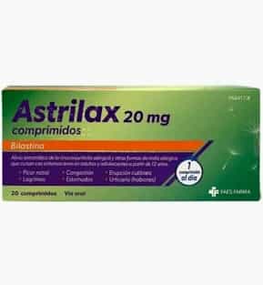 Imagen de Astrilax 20 Mg 20 Comprimidos