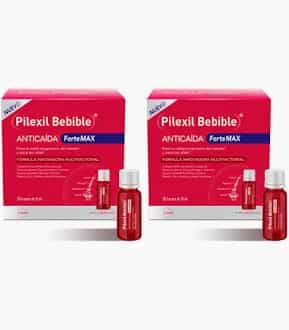 Imagen de Pilexil Forte Max Bebible Duplo 2x30 Frascos
