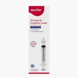 Imagen de Acofar Jeringa de Irrigación Nasal Punta Blanda 2 Uds 10 Ml