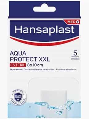 Imagen de Hansaplast Aqua Protect XXL 8x10 Cm 5 Apósitos
