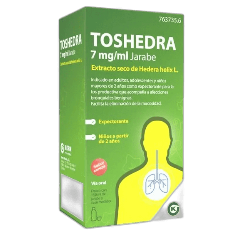 Imagen de TOSHEDRA 7 mg/ml JARABE 150 ml