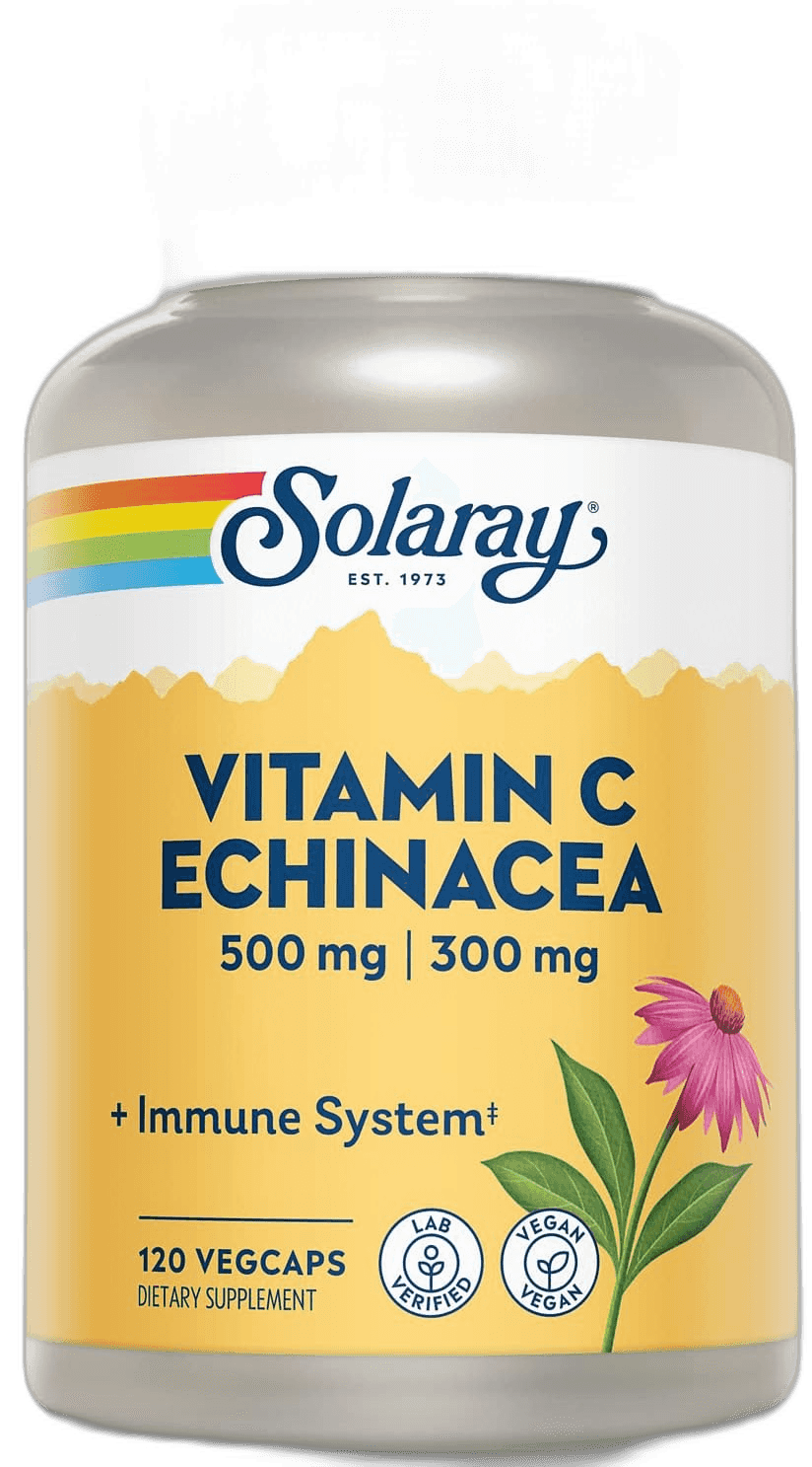 Imagen de VITAMINA C + ECHINACEA SOLARAY