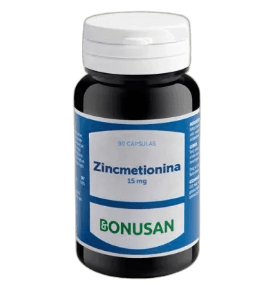 Imagen de ZINCMETIONINA 15 MG 90 CAPSULAS