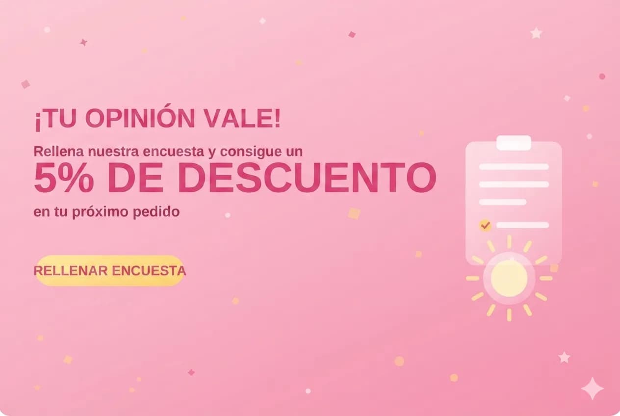 5% descuento encuesta pedido