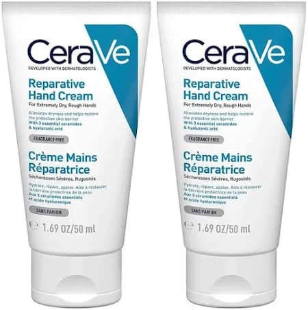 Imagen 2 de Cerave Duplo Crema De Manos 2x50 Ml