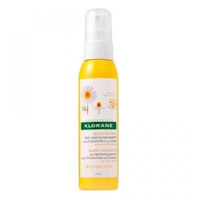 Imagen de Klorane Cuidado Solar Aclarante Camomila Miel Spray 200 Ml