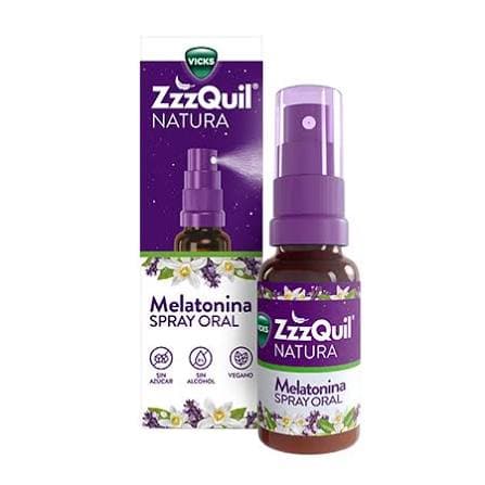 Imagen 2 de Zzzquil Natura Melatonina Spray 30 Ml