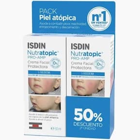 Imagen de Isdin Duplo Nutratopic Pro-Amp Facial 2x50 Ml