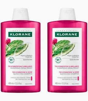 Imagen 2 de Klorane Duplo Champú Higo De Babaria 2x400 Ml