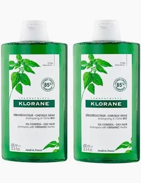 Imagen 2 de Klorane Duplo Champú Ortiga 2x400 Ml