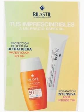 Imagen 2 de Rilastil Sun System Pack Verano nº4 Rilastil Sun System Water Touch Spf50+ 50 Ml +Rilastil Aqua Intense 72h Gel-Crema 40 Ml