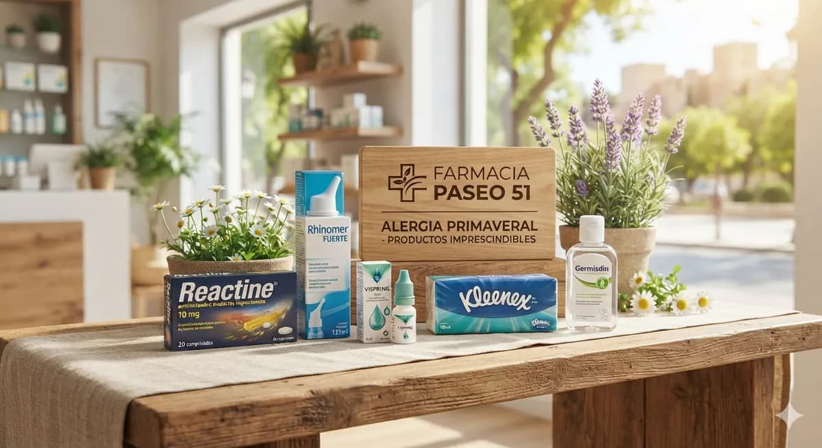 Alergia primaveral en Almería 2026: síntomas, tratamiento y productos que alivian
