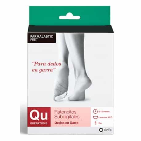 Imagen de Farmalastic Feet Ratoncitos Subdigitales Señora Talla Pequeña