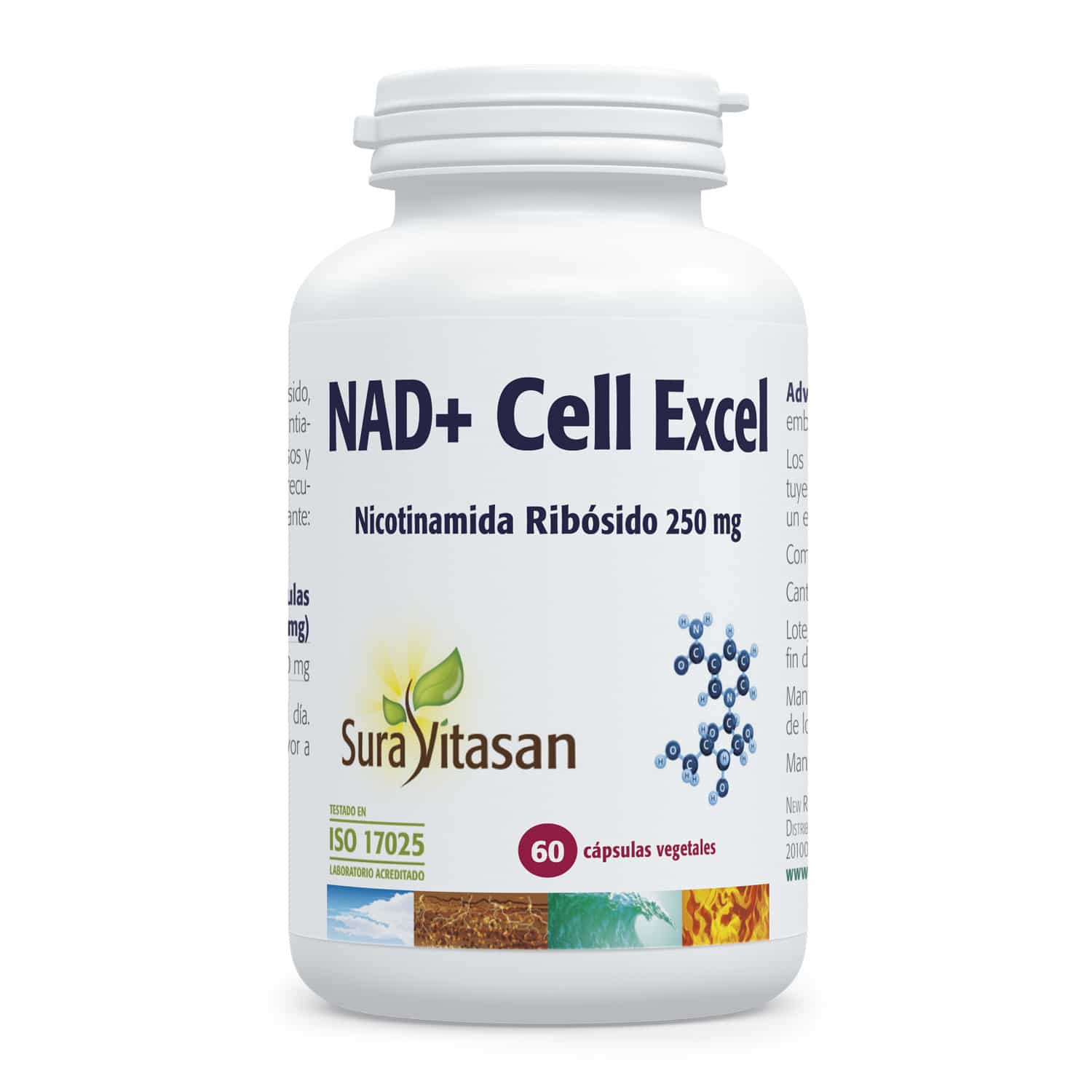 Imagen de NAD+ CELL EXCEL 60 CÁPSULAS SURAVITASAN