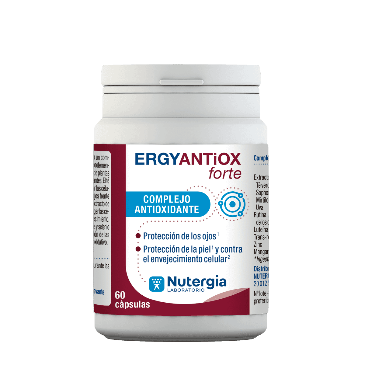Imagen de ERGYANTIOX FORTE BOTE 60 CAP