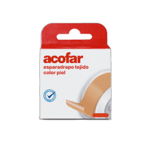 Imagen de ACOFAR ESPARADRAPO TEJIDO PIEL 5X5CM