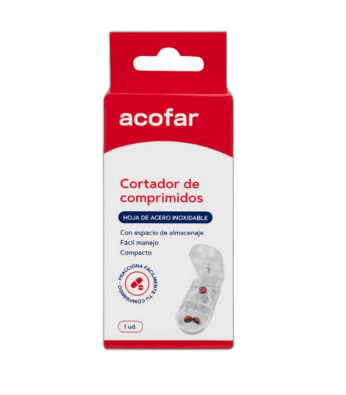Imagen de ACOFAR PASTILLERO CORTADOR DE COMPRIMIDOS 1 U