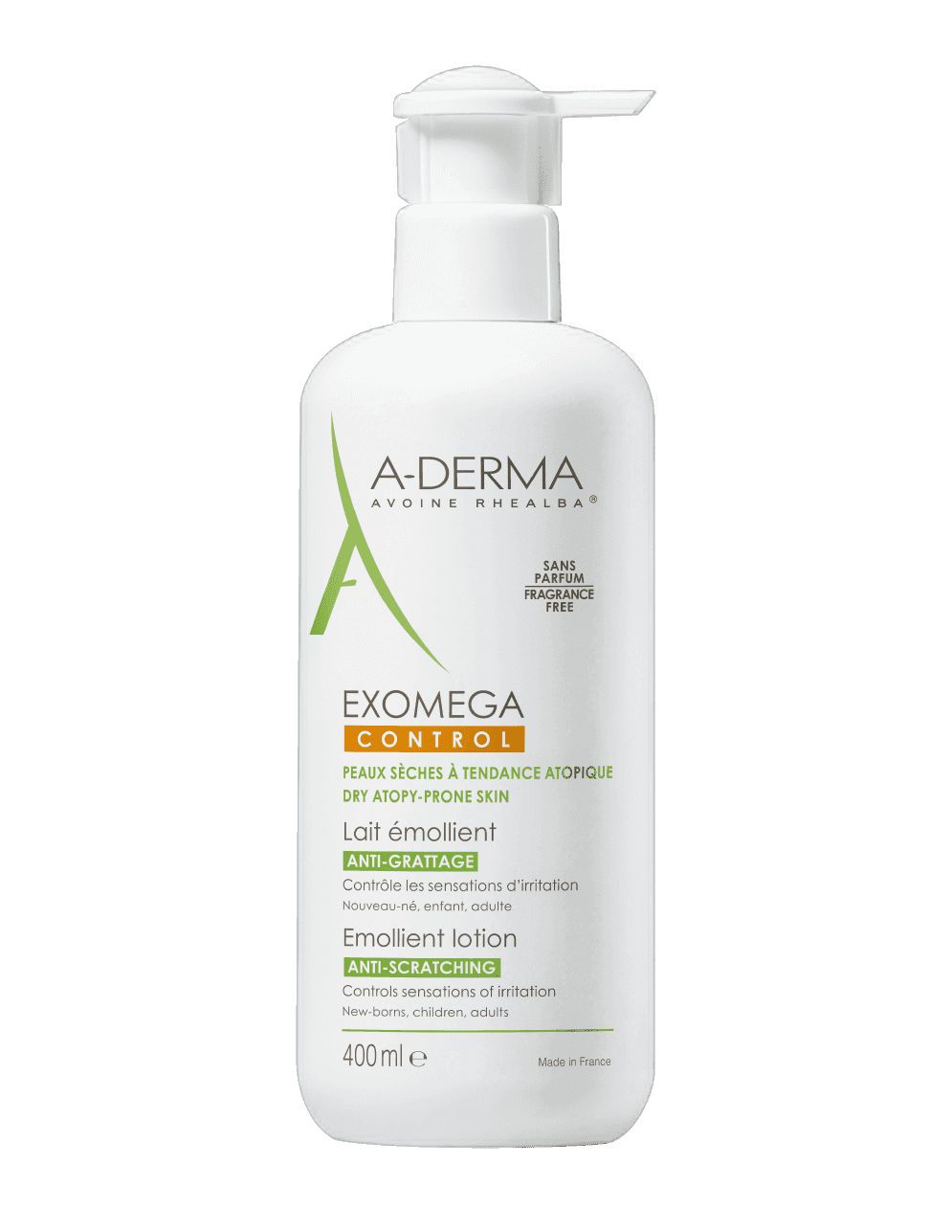 Imagen de ADERMA EXOMEGA LECHE EMOLIENTE 400 ML