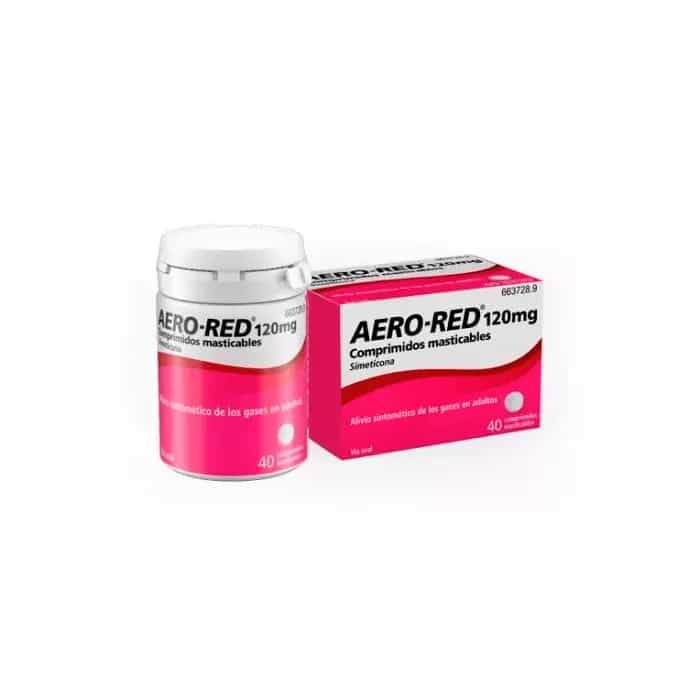 Imagen de AERO RED 120 MG 40 COMPRIMIDOS MASTICABLES