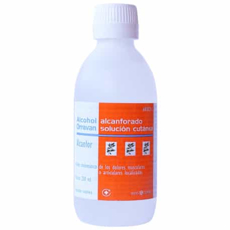 Imagen de ALCOHOL ALCANFORADO ORRAVAN 250 ML