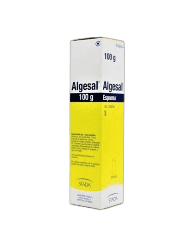 Imagen de ALGESAL 10 mg/g + 100 mg/g ESPUMA CUTANEA 1 ENVASE A PRESION 100 g