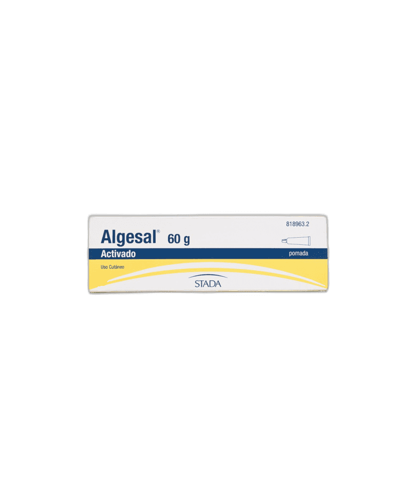 Imagen de ALGESAL ACTIVADO 10 mg/g + 100 mg/g POMADA 1 TUBO 60 g
