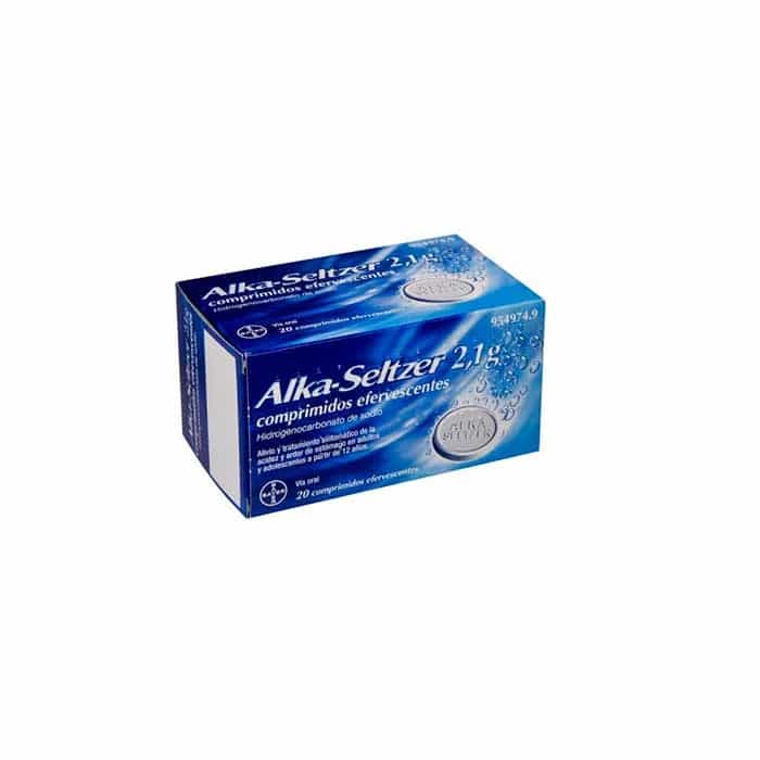 Imagen de Alka Seltzer 20 Comprimidos Efervescentes