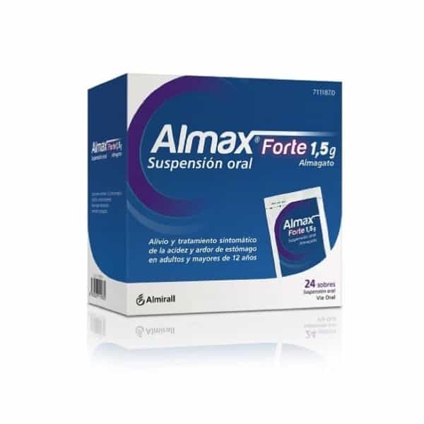 Imagen de Almax Forte 1.5 Gr Suspensión Oral 24 Sobres