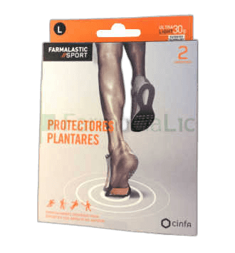 Imagen de ALMOHADILLA PLANTAR FARMALASTIC SPORT TALLA L 2 UNIDADES