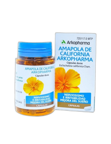 Imagen de AMAPOLA DE CALIFORNIA ARKOPHARMA 300 mg 45 CAPSULAS
