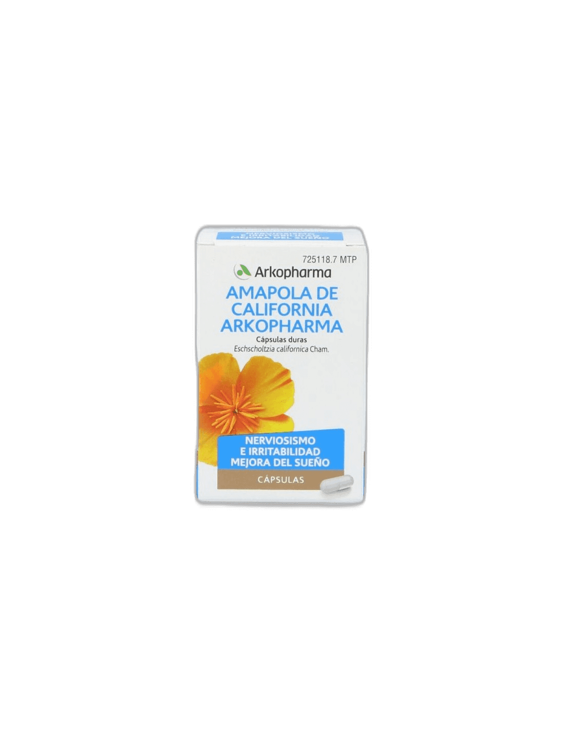 Imagen de AMAPOLA DE CALIFORNIA ARKOPHARMA 300 mg 84 CAPSULAS