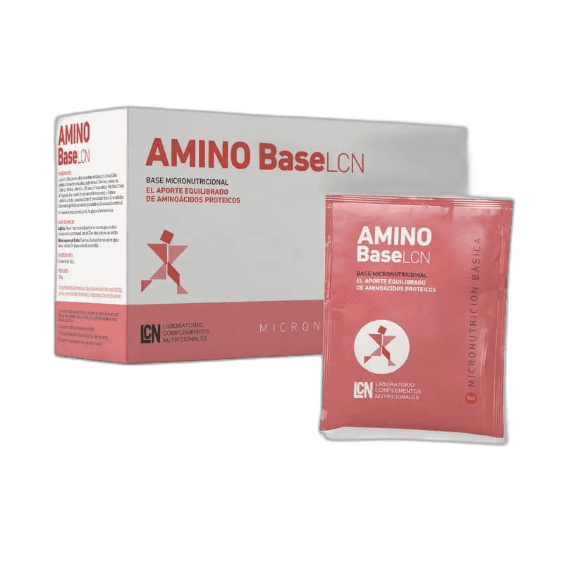 Imagen de AMINO BASE LCN 30 SOBRES 9,56 G SABOR FRUTOS ROJOS