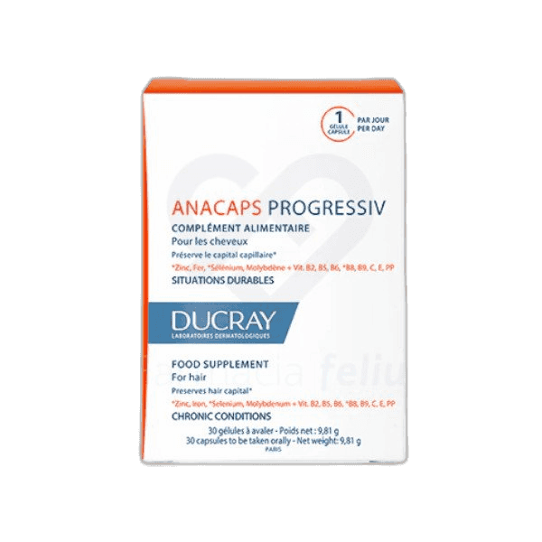Imagen de ANACAPS PROGRESSIV DUCRAY 3 X 30 CAPSULAS