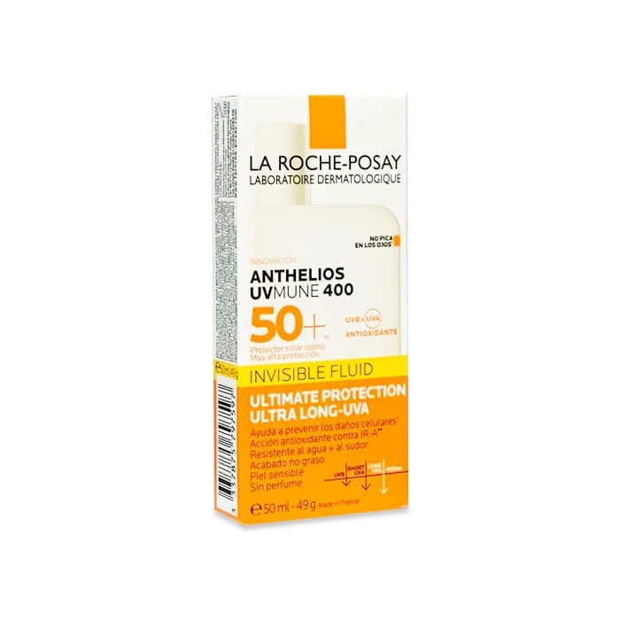 Imagen 2 de Anthelios Uv Mune 400 Fluido Invisible Spf50+ 50 Ml
