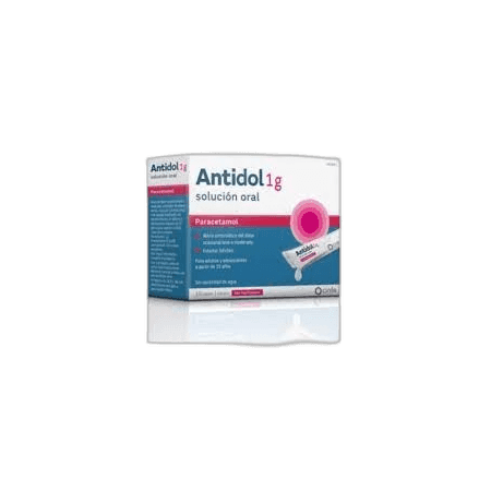 Imagen de ANTIDOL 1 g 10 SOBRES SOLUCION ORAL 10 ml