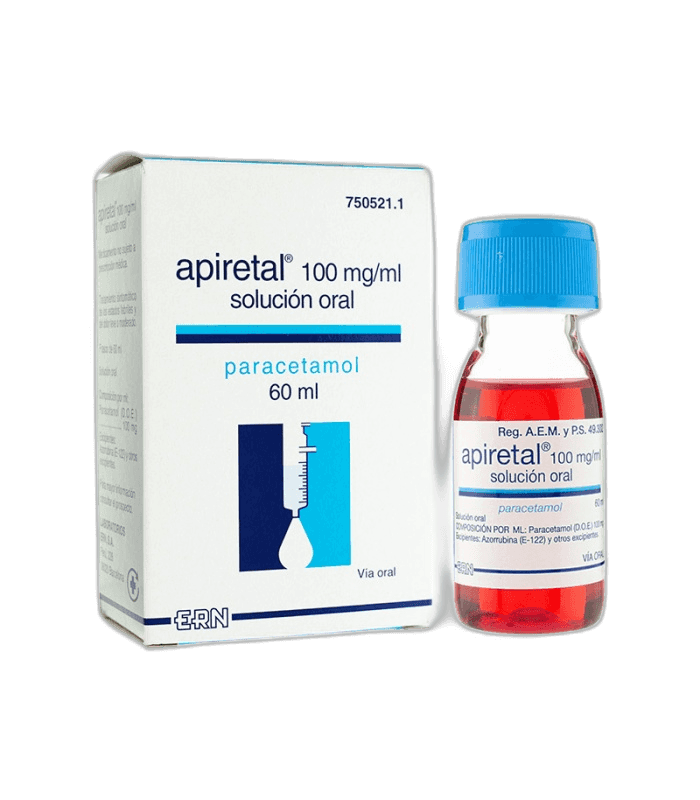 Imagen de APIREDOL 100 mg/ml SOLUCION ORAL 1 FRASCO 60 ml