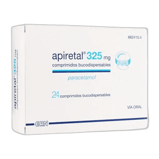 Imagen de APIRETAL 325 mg 24 COMPRIMIDOS BUCODISPERSABLES