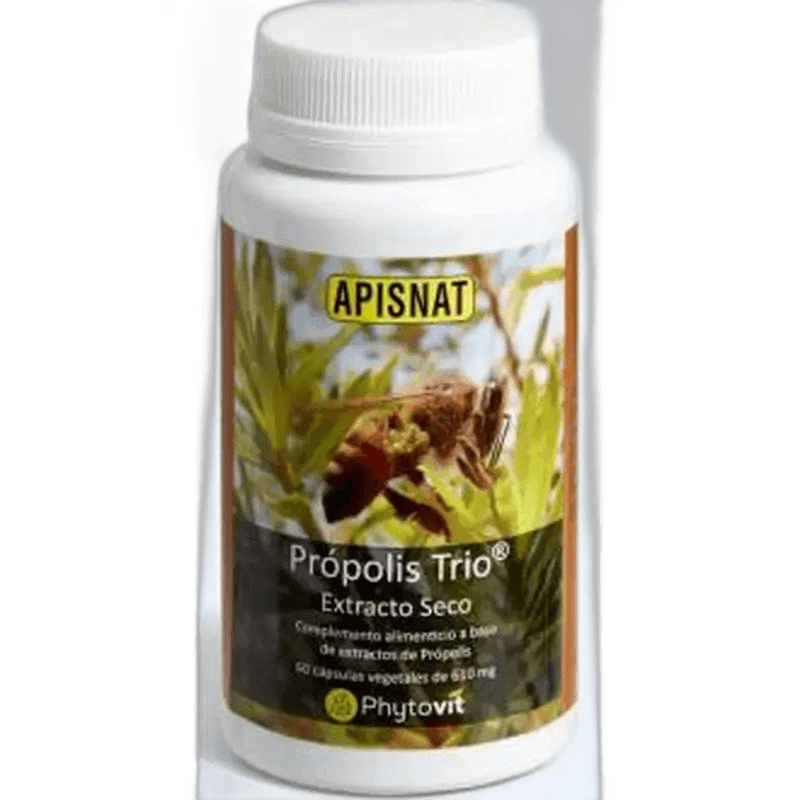 Imagen de APISNAT PROPOLIS TRIO 60 CAPSULAS