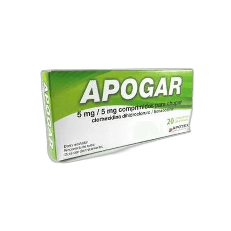 Imagen de APOGAR 5 mg/5 mg 20 COMPRIMIDOS PARA CHUPAR