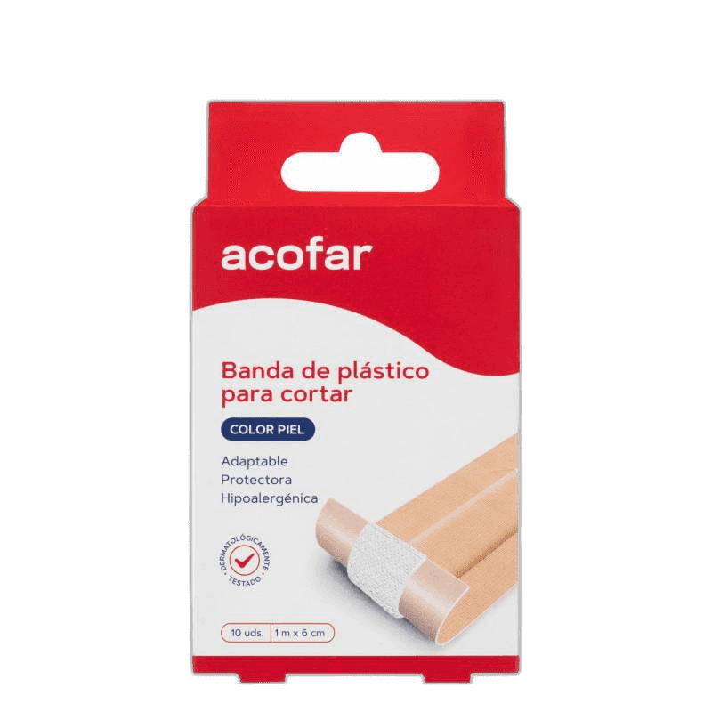 Imagen de APOSITO ADHESIVO RESISTENTE AL AGUA ACOFAR 10 UNIDADES 10 CM