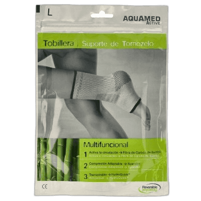Imagen de AQUAMED ACTIVE TOBILLERA SUJEC ELAST T-M
